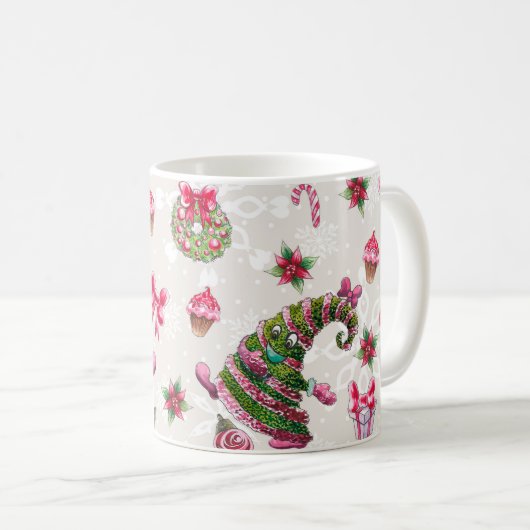 Weihnachtstasse Kaffeetasse (VorderseiteRechts)