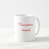 Weihnachtstasse Kaffeetasse (VorderseiteRechts)