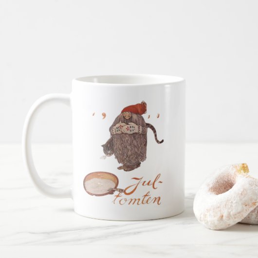 Weihnachtstasse Kaffeetasse (Mit Donut)