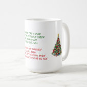 WeihnachtsTasse Kaffeetasse (VorderseiteRechts)