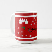 WeihnachtsTasse Kaffeetasse (Vorderseite Links)