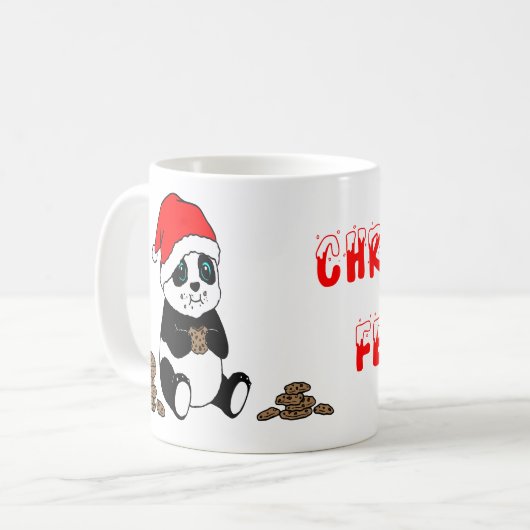 WeihnachtsTasse Kaffeetasse (Vorderseite Links)