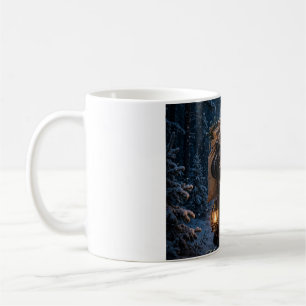 Weihnachtstasse 'Laterne des Weihnachtsmanns' Kaffeetasse