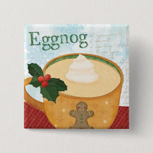 WeihnachtsTasse mit Eierpunsch Button