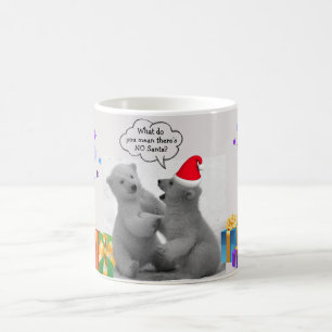 Weihnachtstasse mit Eisbärenjungen Kaffeetasse