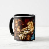 WeihnachtsTasse mit Zitat G.K. Chesterton Tasse (Vorderseite Links)