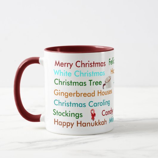 WeihnachtsTasse Tasse (Links)