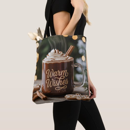 Weihnachtstasse 'Warme Wünsche': Cozy Hot Chocolat Tasche (Von Nahem)