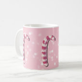 WeihnachtsTasse - Zuckerstange Kaffeetasse (Vorderseite Links)