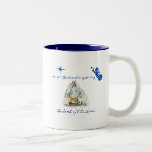 Weihnachtstasse Zweifarbige Tasse