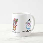 WeihnachtsTassen-Deutscher Kaffeetasse (VorderseiteRechts)