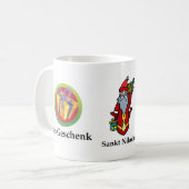 WeihnachtsTassen-Deutscher Kaffeetasse (Vorderseite Links)
