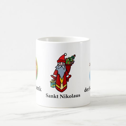 WeihnachtsTassen-Deutscher Kaffeetasse (Mittel)