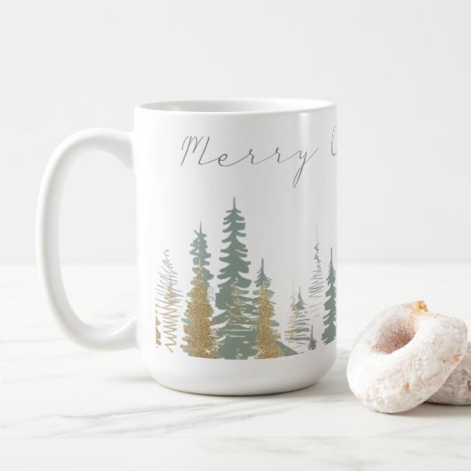 Weihnachtstassen kaffeetasse (Mit Donut)