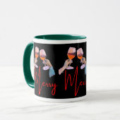 Weihnachtstassen Tasse (Vorderseite Links)
