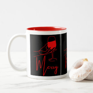 Weihnachtstassen Zweifarbige Tasse