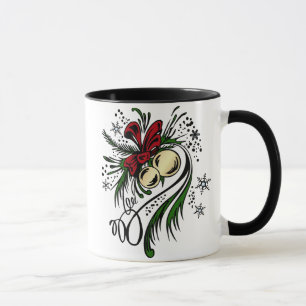 Weihnachtstätowierung Tasse