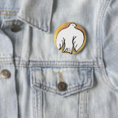 Weihnachtstauben-Button Button (Beispiel)