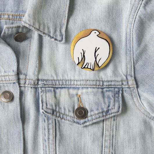 Weihnachtstauben-Button Button (Beispiel)