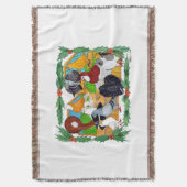 Weihnachtstauben Decke (Vorderseite Vertikal)