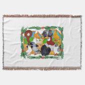 Weihnachtstauben Decke (Vorderseite)