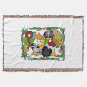 Weihnachtstauben Decke