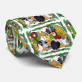 Weihnachtstauben Krawatte (Gerollt)