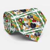 Weihnachtstauben Krawatte (Gerollt)