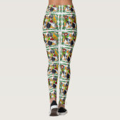 Weihnachtstauben Leggings (Rückseite)