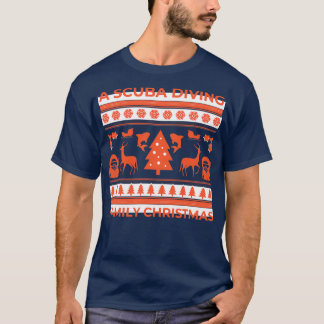 Weihnachtstauchschule Christi T-Shirt
