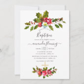 Weihnachtstaufe Einladung (Vorderseite)