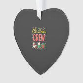 Weihnachtsteam (1) ornament (Vorderseite)