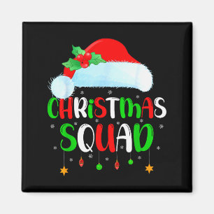 Weihnachtsteam passende Familiensantagruppe Xmas P Magnet