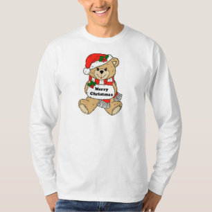 WeihnachtsTeddybär-Mitteilung T-Shirt