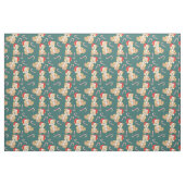 WeihnachtsTeddybär Stoff (Fat Quarter (45,7 x 55,9 cm))