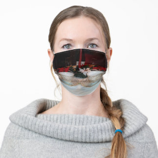 Weihnachtstee Mund-Nasen-Maske Aus Stoff