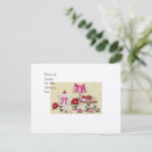 Weihnachtstee-Party Einladung (Stehend Vorderseite)