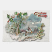 Weihnachtsteetücher Geschirrtuch (Horizontal)