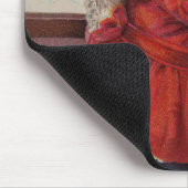 Weihnachtstelefon Mousepad (Ecke)