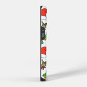 Weihnachtstelefondesign iPhone Hülle (Rechte Seite)