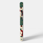 Weihnachtstelefonfall Case-Mate iPhone Hülle (Rückseite / Links)