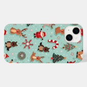Weihnachtstelefonfall Case-Mate iPhone Hülle (Rückseite (Horizontal))
