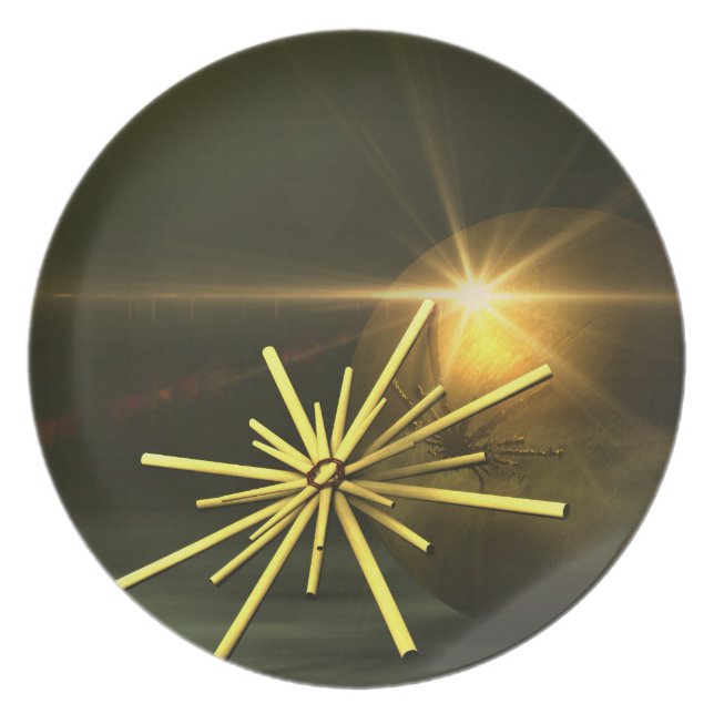 Weihnachtsteller Melaminteller (Vorderseite)