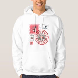 Weihnachtstempel und Feiertags-Cliparts mit medizi Hoodie