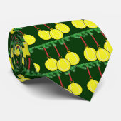 Weihnachtstennis-Krawatte Krawatte (Gerollt)