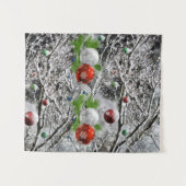 Weihnachtsteppiche Wandteppich (Vorderseite (Horizontal))