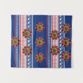 Weihnachtsteppiche Wandteppich (Vorderseite (Horizontal))