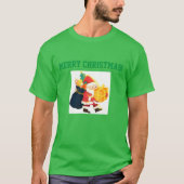 Weihnachtstext-Geschenk Jingle Bells Cool T-Shirt (Vorderseite)