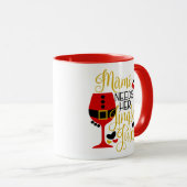 Weihnachtstext Tasse (VorderseiteRechts)