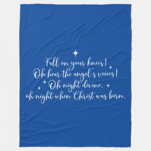 WeihnachtsTexte Fleecedecke